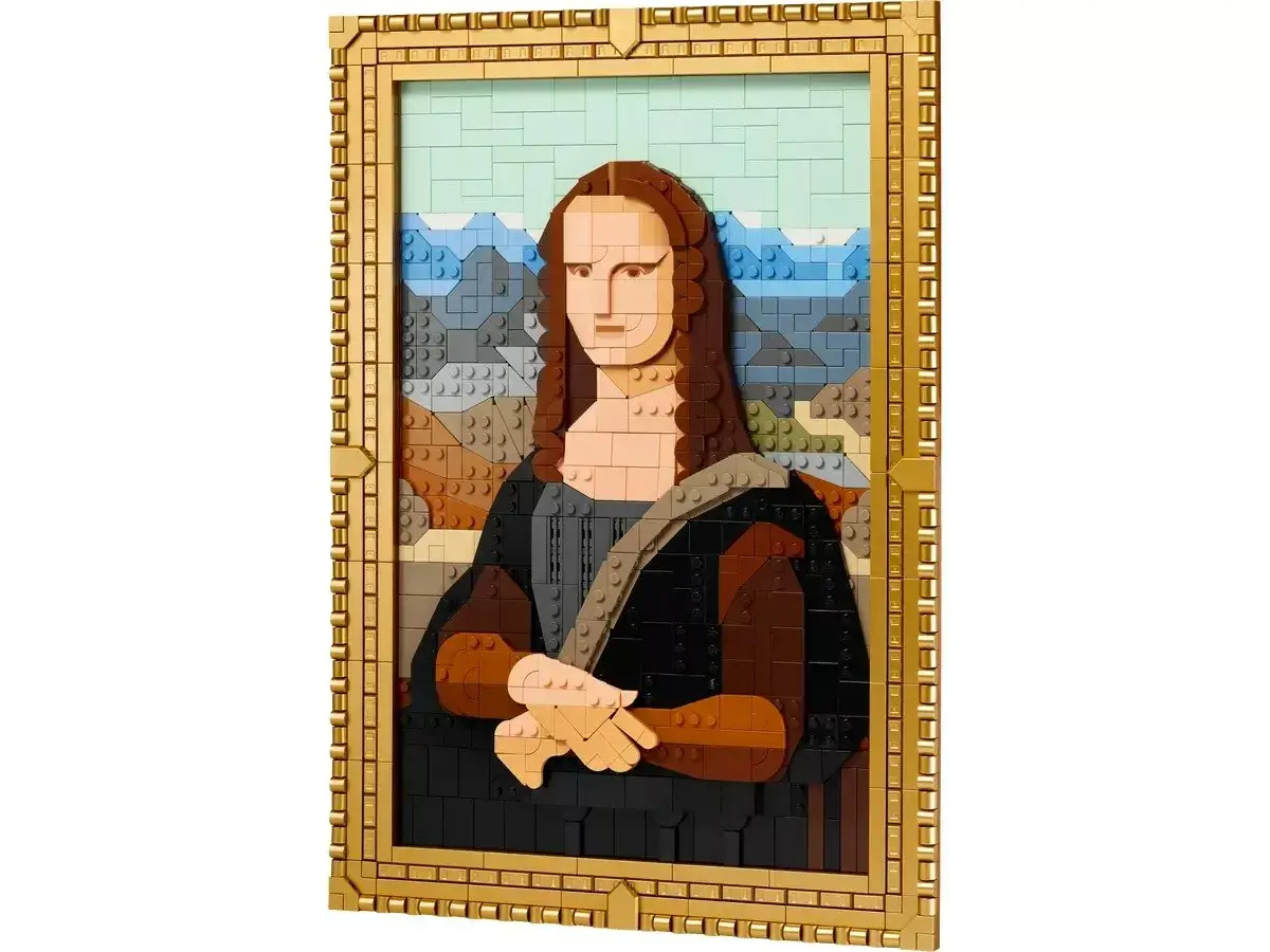 LEGO ART Mona Lisa 31213 — mozaīka 4000 detaļu Photo 4