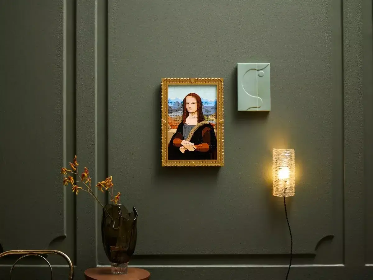 LEGO ART Mona Lisa 31213 — mozaīka 4000 detaļu Photo 7
