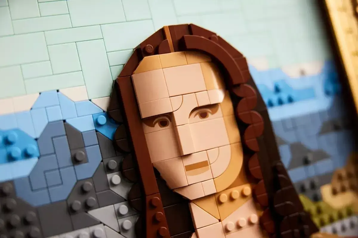 LEGO ART Mona Lisa 31213 — mozaīka 4000 detaļu Photo 9