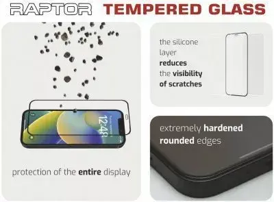 SWISSTEN Raptor Diamond Ultra Full Face priekš iPhone 16 Plus Photo 3