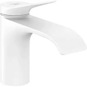 Смеситель hansgrohe Vivenis 80 модель 75010700, белое матовое покрытие
