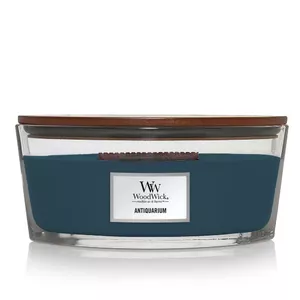 WoodWick svece Wood Blue Kardamons Tabaka 90mm 120mm 190mm