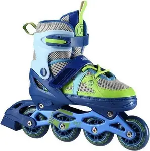 Inline Skates Nils Extreme NJ1828A, blue-green, size M (EU 31–34)