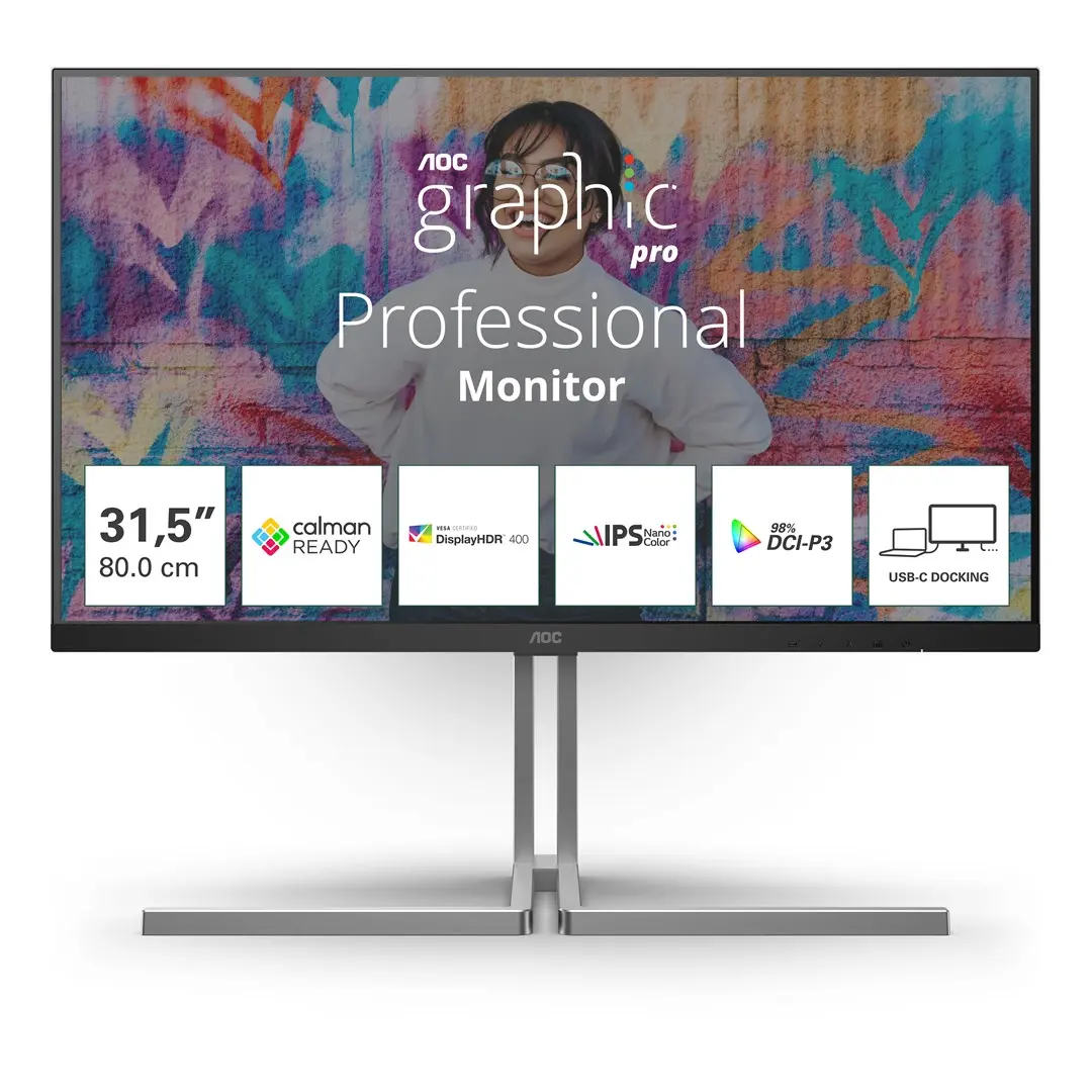 AOC U32U3CV 31.5 Collas 4K Ultra HD Monitors Photo 19