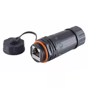 Переходник RJ-45 Microconnect KONCAT6A68 черный