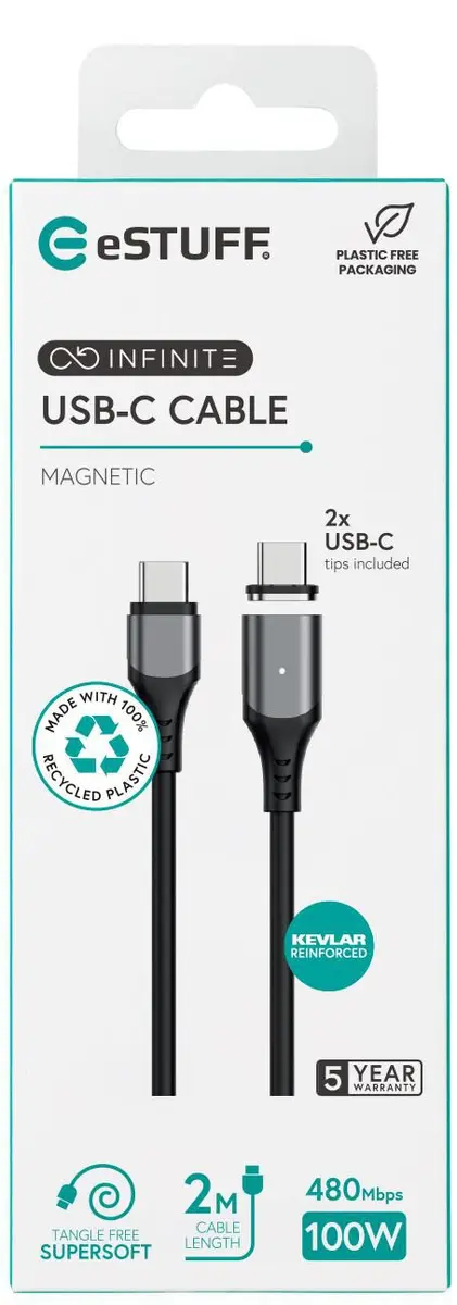 eSTUFF ES604265 USB-C Cable Photo 3