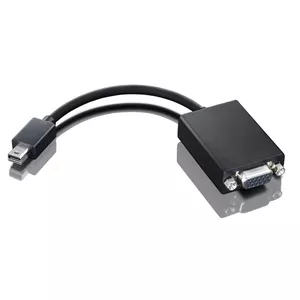 Lenovo 0A36536 видео кабель адаптер VGA (D-Sub) Mini DisplayPort Черный