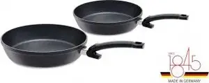 Pan set Fissler Adamant Comfort — 28 cm and 24 cm frying pans