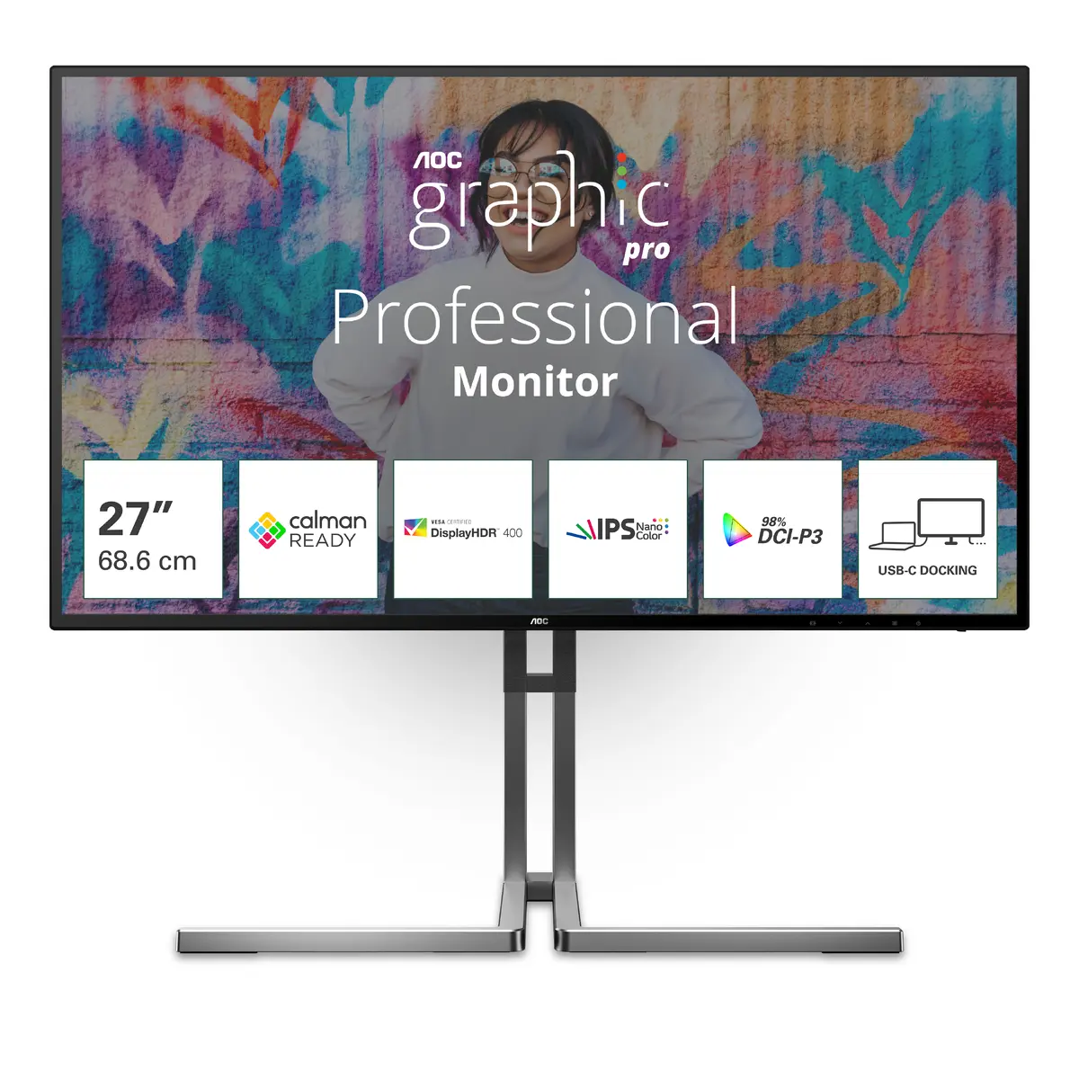 AOC U3 U27U3CV Datora monitors 27