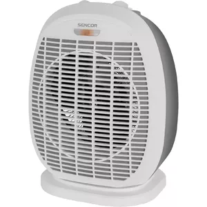 Fan heater SENCOR SFH7017WH, fan heater, 1 200/2 000 W, adjustable thermostat, cold air, safety shut-off, 22.7×13.9×26.8 cm