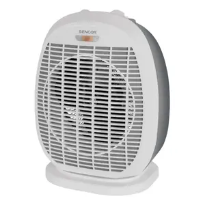 Fan electric space heater SENCOR SFH7057WH 2000 W, adjustable thermostat, indoor, white