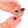 Зажим для сосков KINK PURPLE SINGLE BELL 6 см Photo 3
