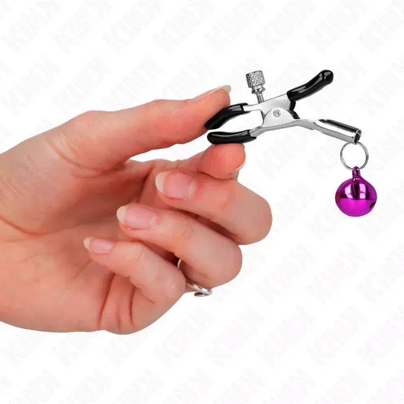 Зажим для сосков KINK PURPLE SINGLE BELL 6 см Photo 4