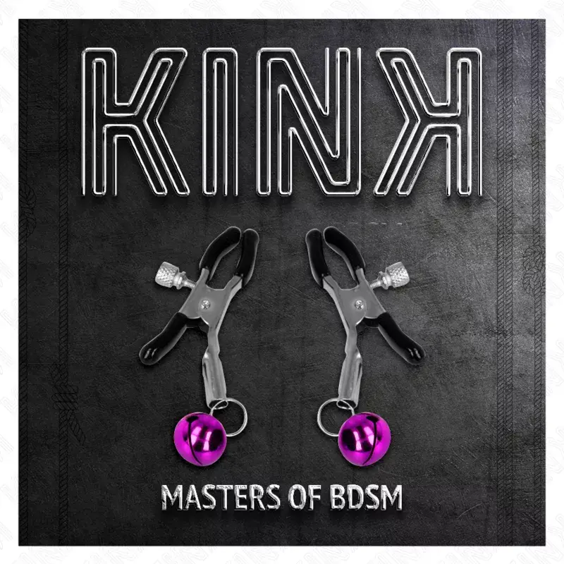 Зажим для сосков KINK PURPLE SINGLE BELL 6 см Photo 5