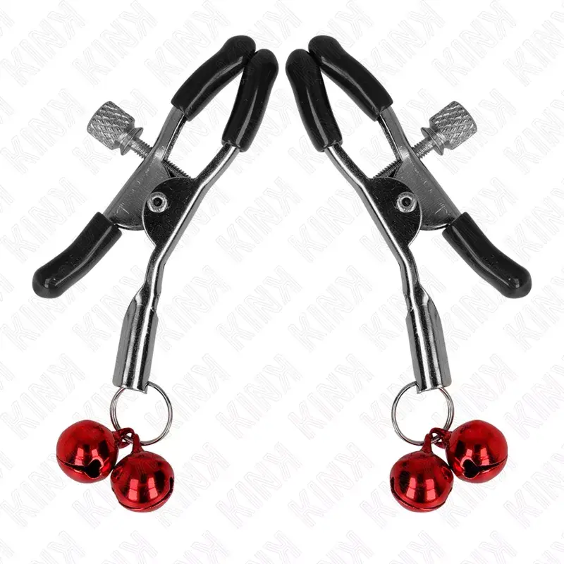 Зажим для сосков KINK Double Bell 6 см Photo 2