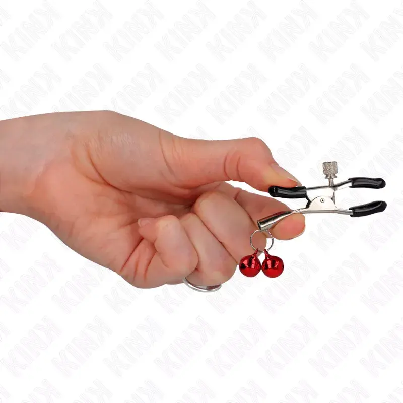 Зажим для сосков KINK Double Bell 6 см Photo 4
