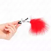 Krūšu skava KINK Feather Nipple Clamp 7 cm Photo 4