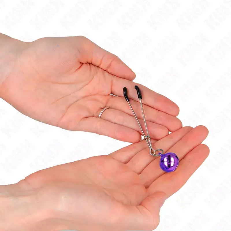 Krūšu spailītes KINK Thin Bell 7 cm Photo 3