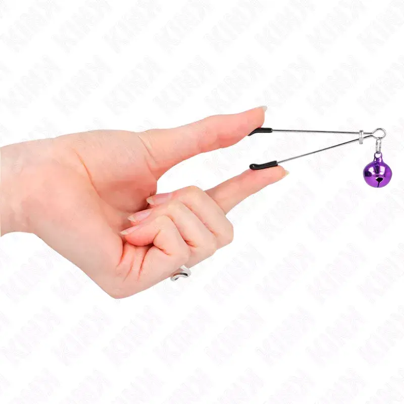 Krūšu spailītes KINK Thin Bell 7 cm Photo 4
