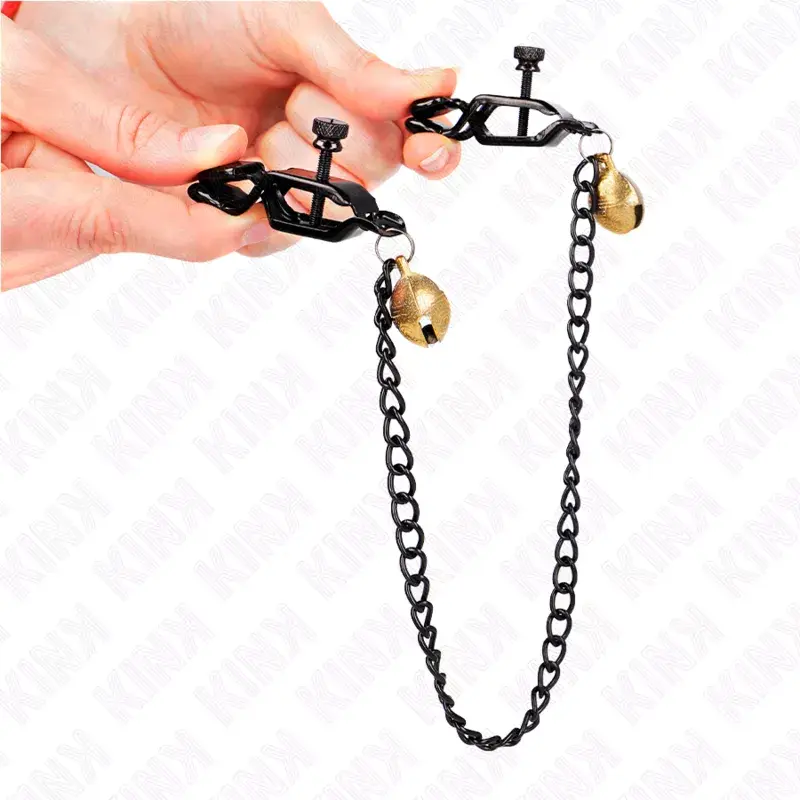 Nipple clamps KINK D-240981 flat chain 30 cm Photo 4