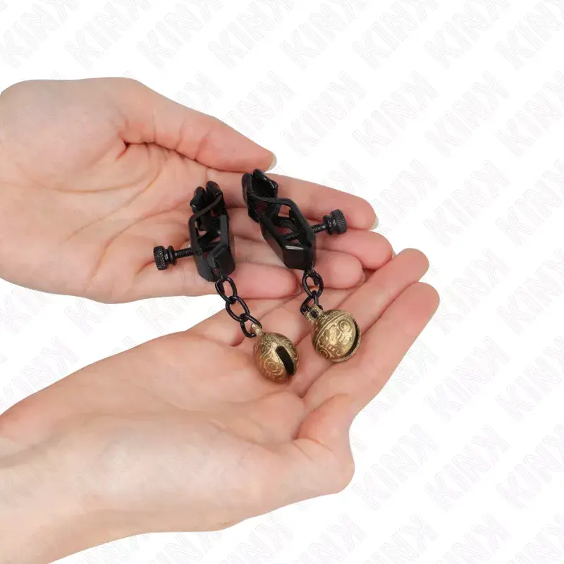 Nipple clamps KINK Bell Jaw Style 7 cm Photo 3