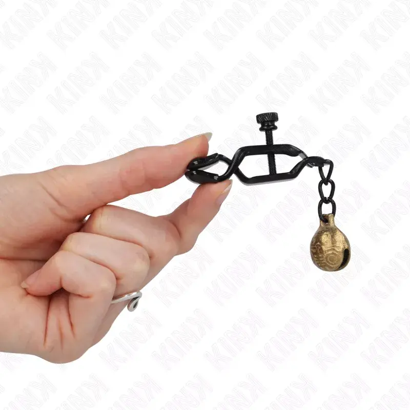 Nipple clamps KINK Bell Jaw Style 7 cm Photo 4