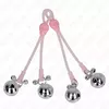 Krūšu knaibles KINK LUMINOUS SKULL regulējamas Photo 2