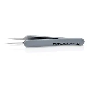 Пинцет прецизионный Knipex 922113ESD с резиновыми ручками, ESD‑безопасный