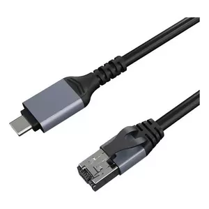 Tīkla kabelis Extra Digital CA914913 USB Type-C Cat6 1 m Pelēks