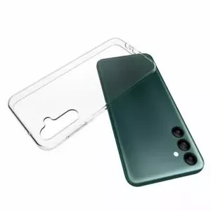 Protective clear silicone case connect for Samsung Galaxy A14 4G, 1.5 mm TPU, transparent