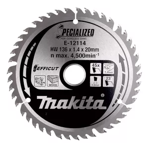 Пила дисковая Makita E-12114 1 шт.