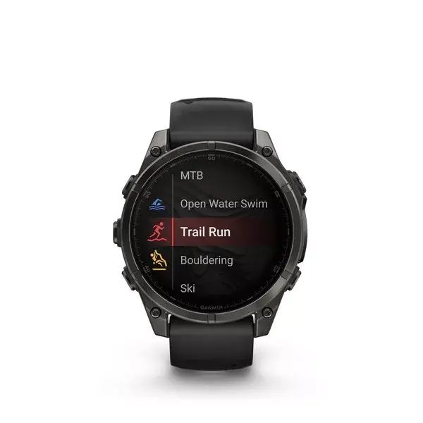 GARMIN fenix 8 Black sporta viedpulkstenis Photo 3