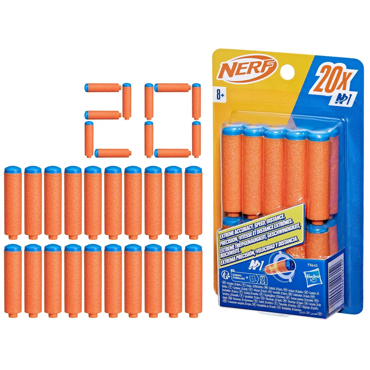 Запасные патроны Nerf N Series N1-Darts 20x Photo 2