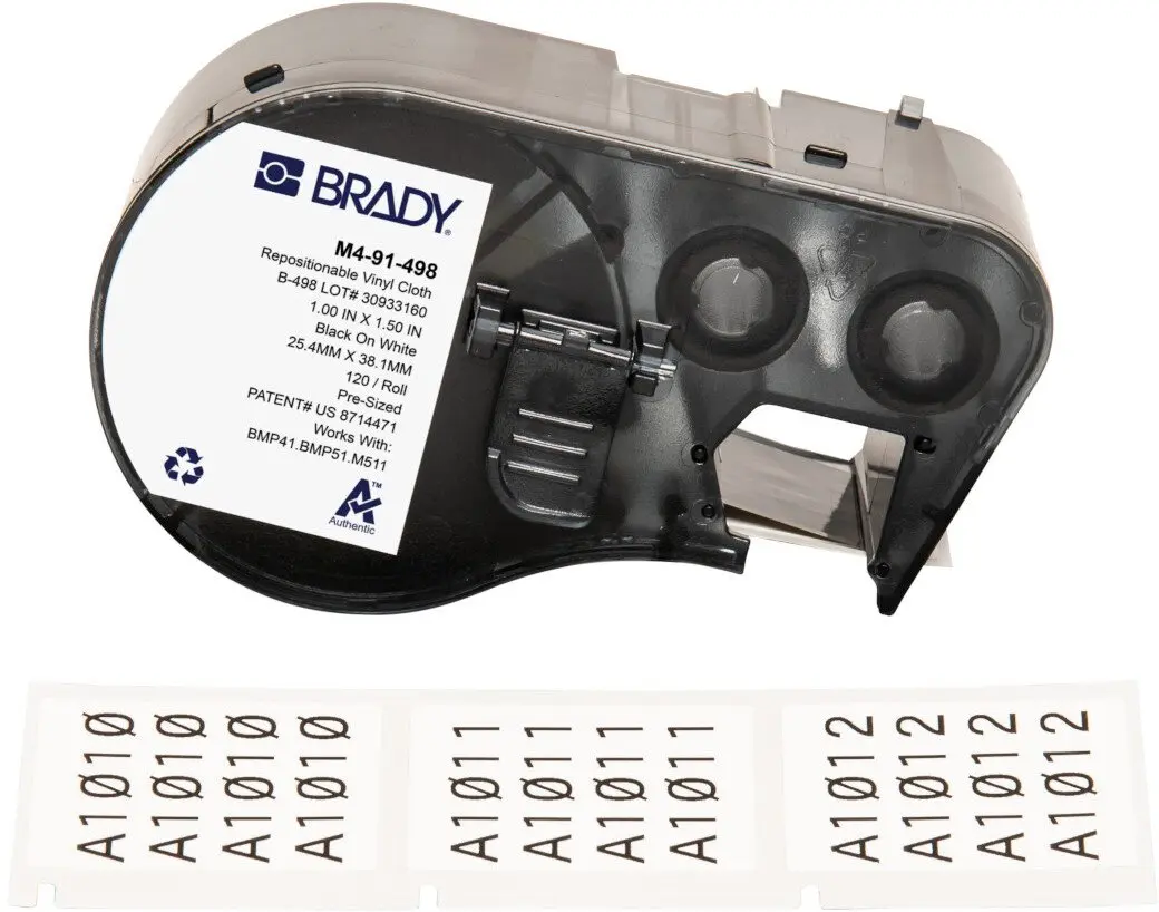 Brady M4-91-498 printer label M4-91-498 Photo 2