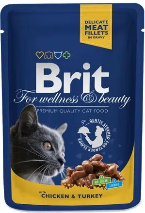 Mitrs kaķu barības pāksts Brit BR
