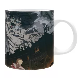 Ceramic mug ABYstyle ATTACK ON TITAN S4 key art, 330–350 ml capacity