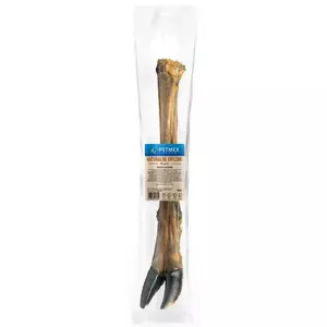 Лакомство для собак PETMEX Deer Hoof 250 г — натуральная копыто с олениной, без злаков и глютена, белок 86%, для взрослых собак