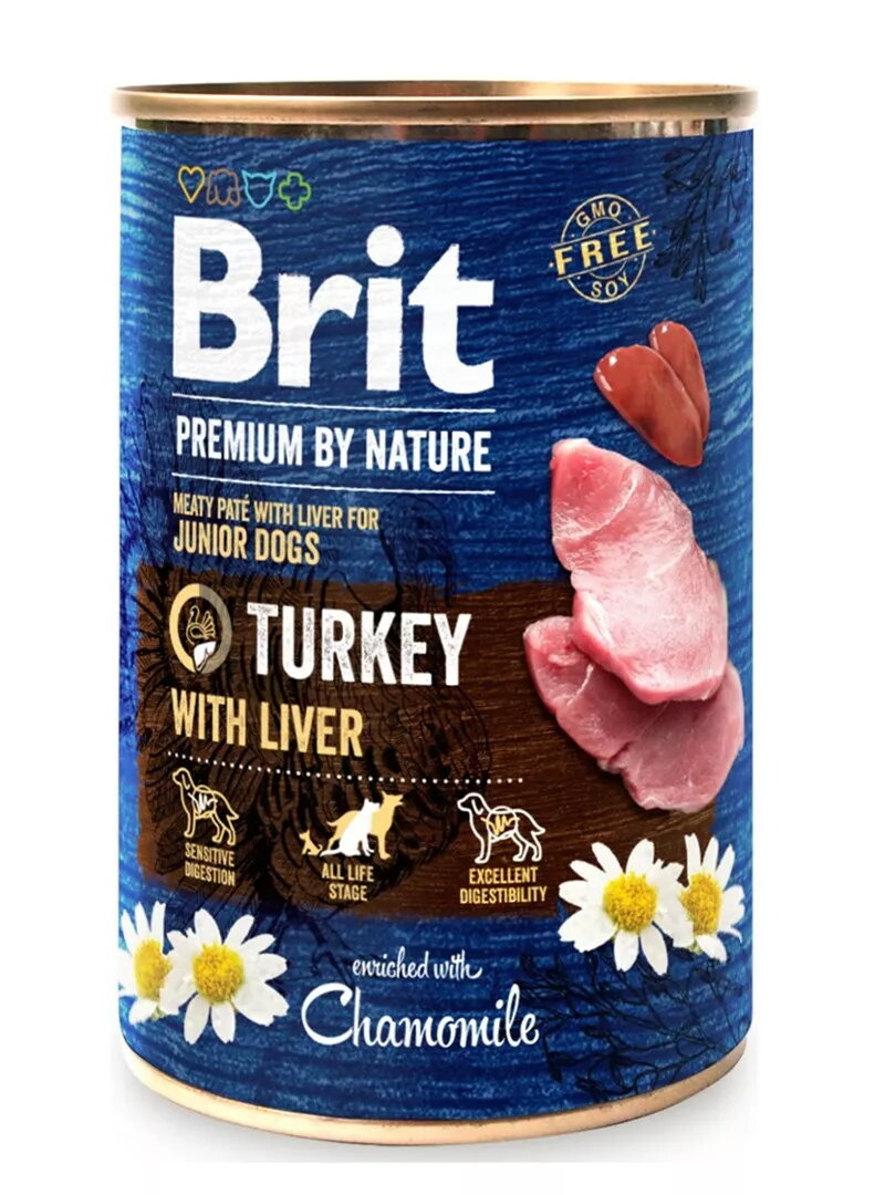 Mitrs barības produkts suņiem Brit Premium