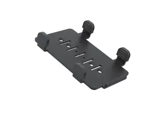 POS mount Ergonomic Solutions SpacePole Payment VeriFone VX675 MultiGripTM Black Metal