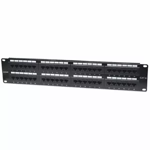 Патч-панель Intellinet Cat6 UTP 48-Port 2U Черная