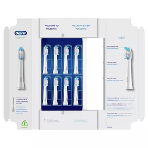 Zobu birstes galva Oral-B Pulsonic Clean 81748491 8 gab. Balta