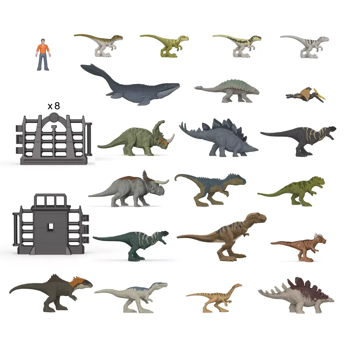 Advent Calendar Mattel Jurassic World MINIS Photo 2