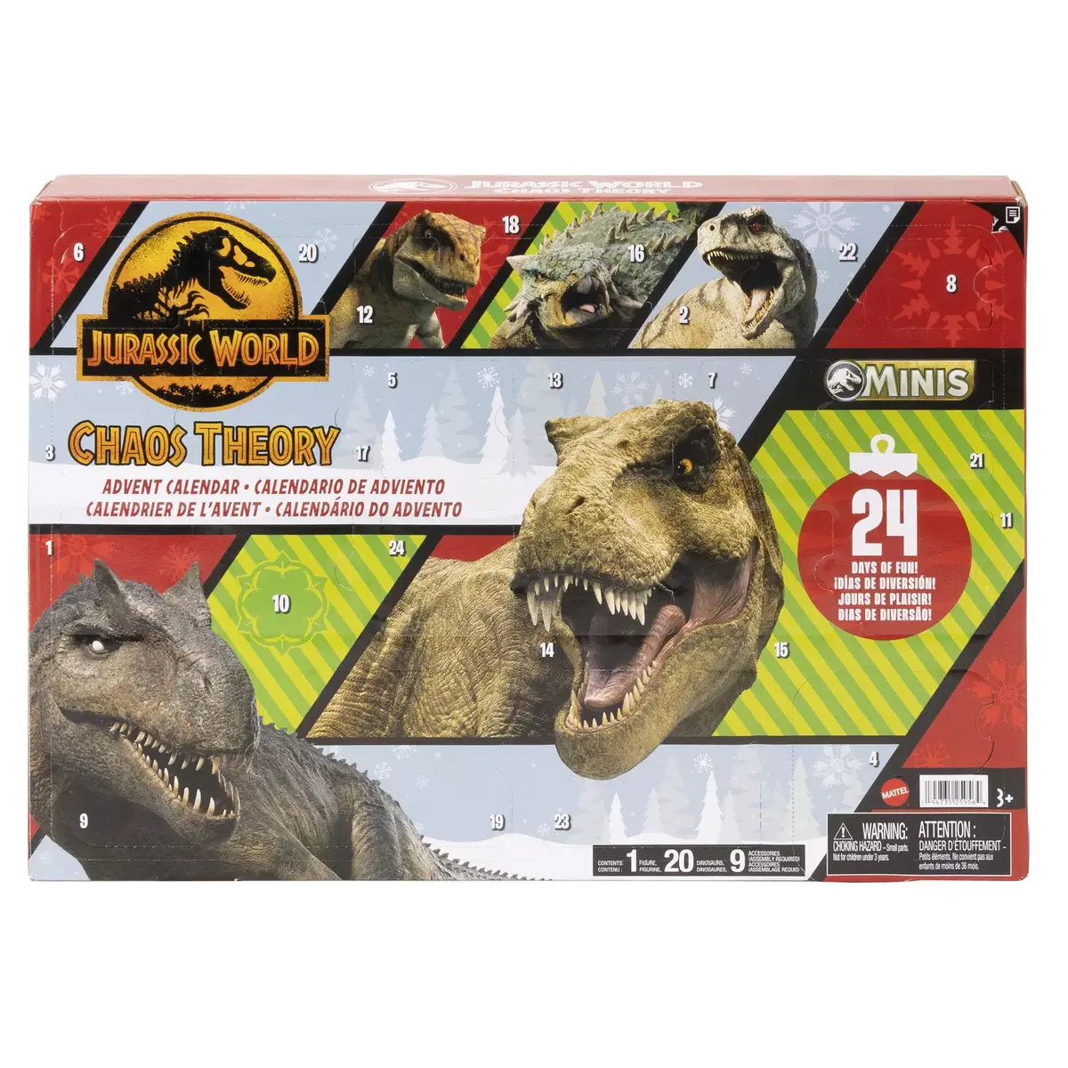 Advent Calendar Mattel Jurassic World MINIS Photo 5
