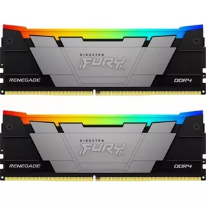 Desktop DDR4 16GB (2x8GB) 4266MT/s CL19 288-pin DIMM Kingston FURY Renegade RGB, 1.4V, XMP 2.0