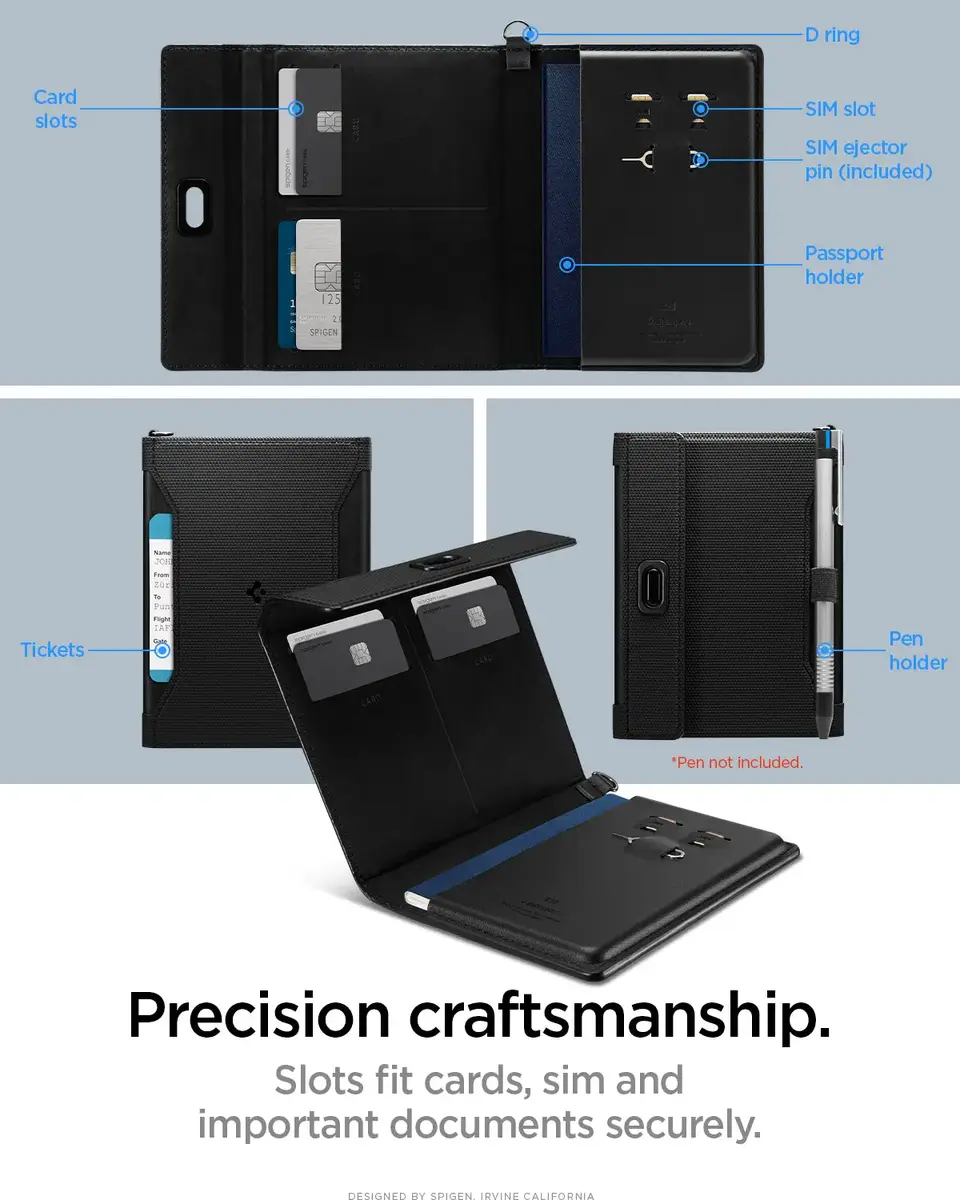 Passport Cover Spigen AFA05538 Photo 18