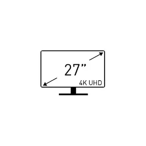 27“ 4K UHD (3840 x 2160)
