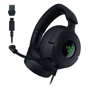 Razer Kraken V4 X Wired Gaming Headset with USB Type-C and USB Type-A Connectivity