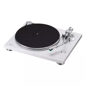 TEAC TN-3B-SE Manual Belt-Drive Turntable with S-Shaped Tonearm, White