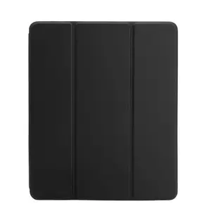 Tablet case connect for iPad Air 10.9, black, microfiber imitation
