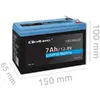 LiFePO4 akumulators QOLTEC 12.8V 7Ah ar BMS Photo 8